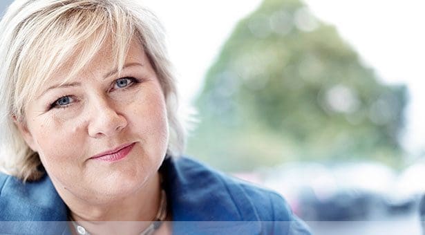 Erna besøker Lerøy