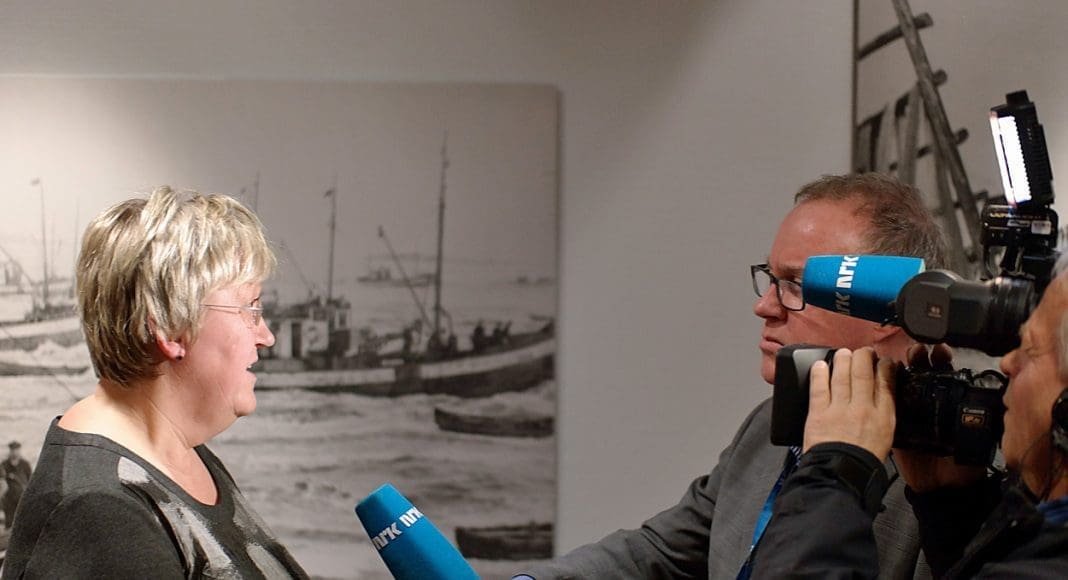 Fiskeriminister Elisabeth Aspaker. Foto: NÆRINGS- OG FISKERIDEPARTEMENTET