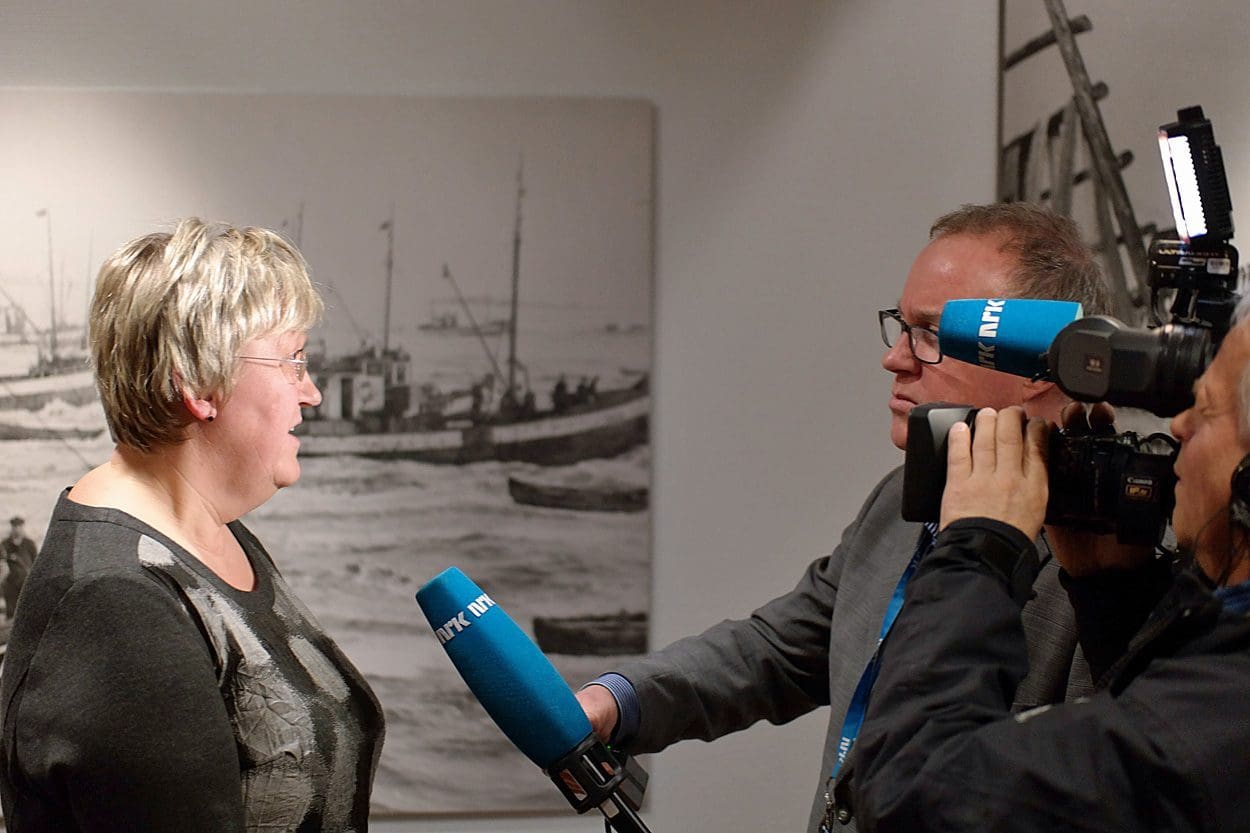 Fiskeriminister Elisabeth Aspaker. Foto: NÆRINGS- OG FISKERIDEPARTEMENTET