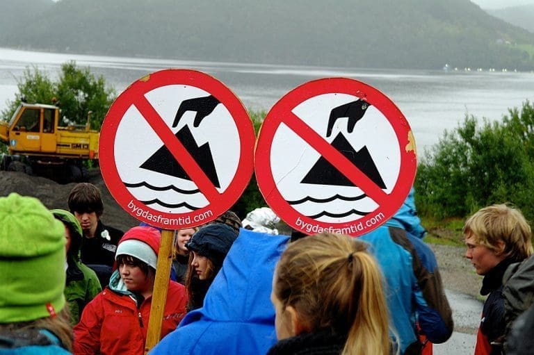 Vil stoppe gruvedumping: Naturvernere krever midlertidig forføyning mot Nordic Mining