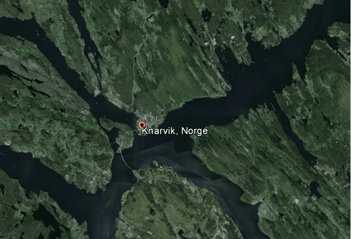 Veibanen full av laksefileter