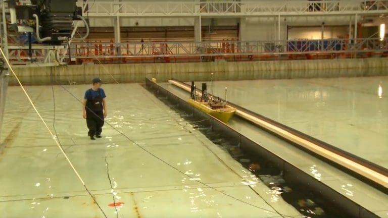 Her tester Marintek Stad skipstunnel i møkkavær