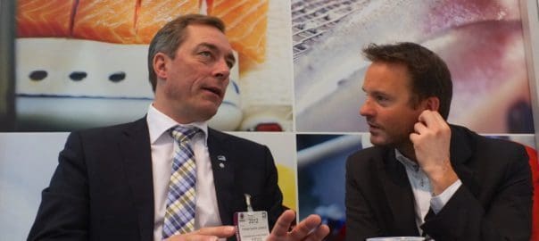 EU- og EØS-minister med lukten av fiskeslog