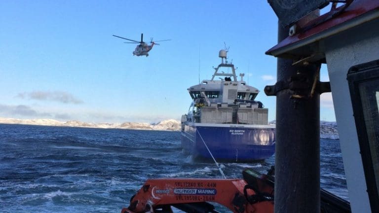 Her slepes “Ro North” av grunnen