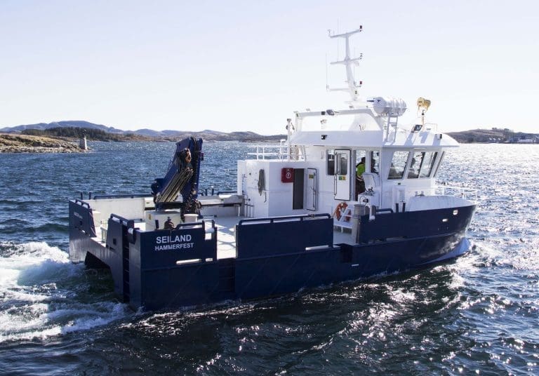Moen Marin leverer sin andre arbeidsbåt til Cermaq for året