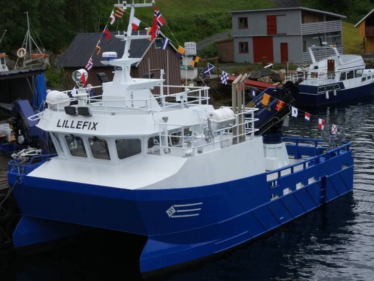 Servicebåtnæringen til havbruk kjøper fire av fem fartøy fra norske verft
