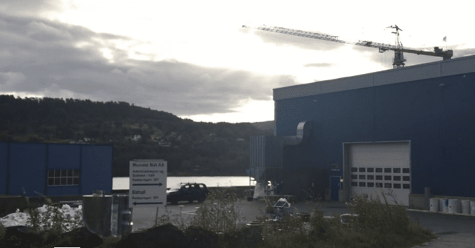 Eksplosjon ved båtbyggeri utenfor Bergen