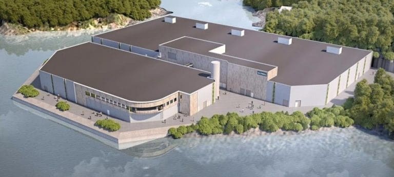 Leverer 10.000 tonn til nytt smoltanlegg på Fitjar