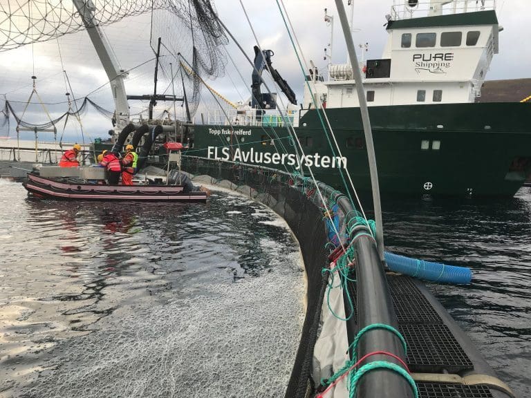 Pure Shipping med sin første mekaniske avlusing i Finnmark