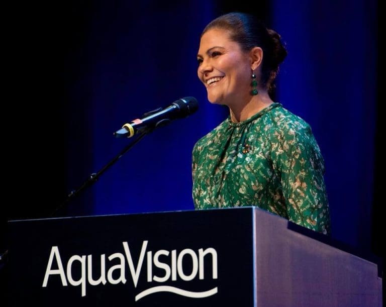 Kronprinsesse Victoria kom til Stavanger for å snakke havets sak