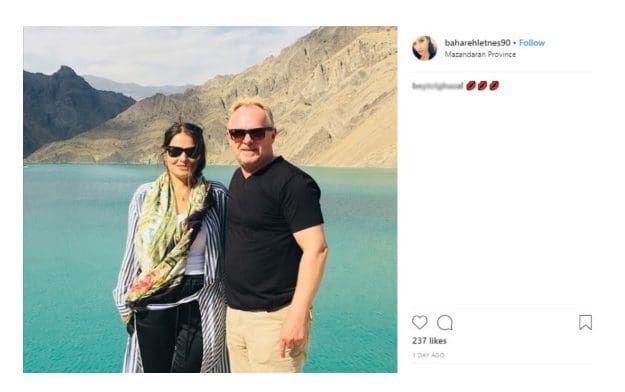Sandberg bekrefter at han er kjæreste med Bahareh Letnes: – Vi skal slå hardt tilbake