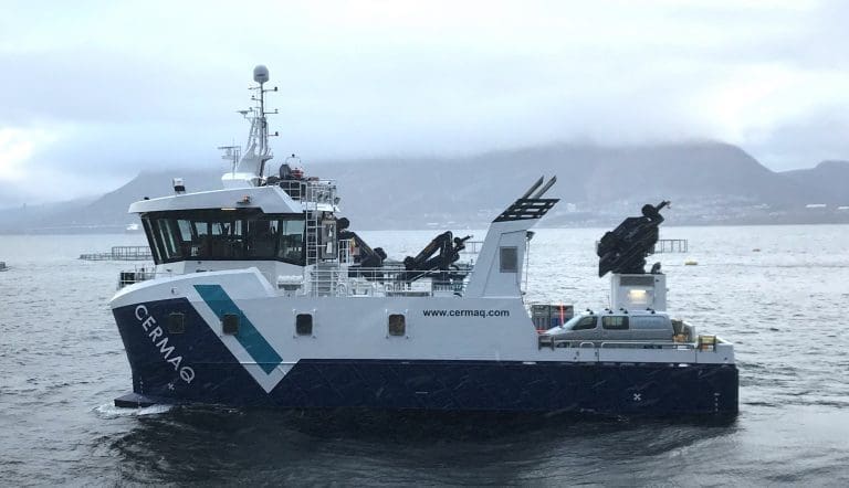 “Engeløy” overlevert fra Grovfjord Mek. Verksted til Cermaq
