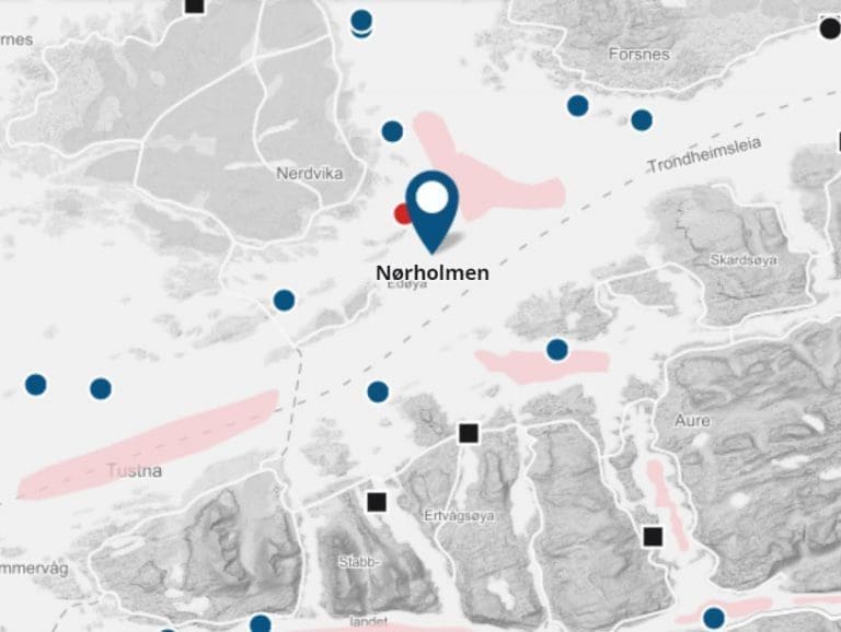 PD-påvisning midt i Trondheimsleia