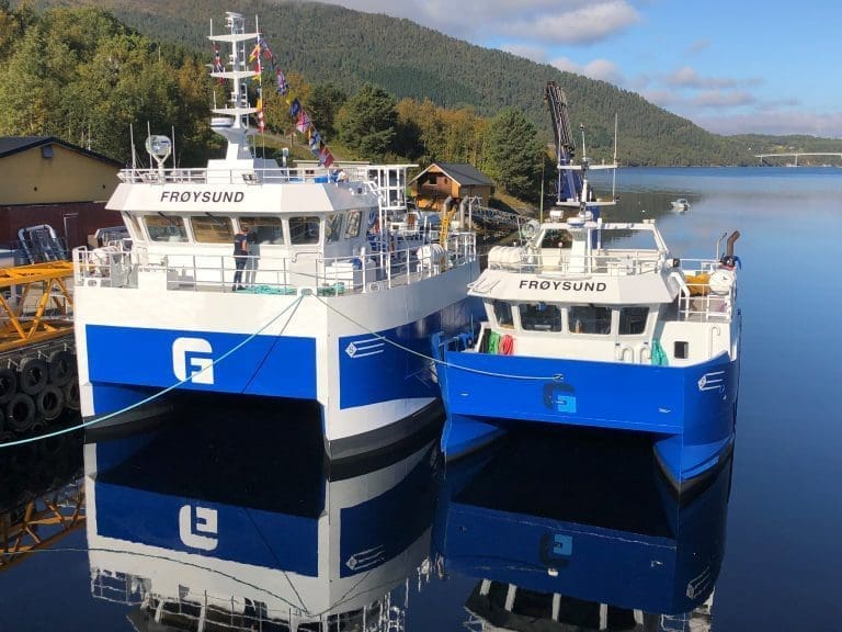 Nye &laquo;Frøysund&raquo; overlevert Frøy Akvaservice 