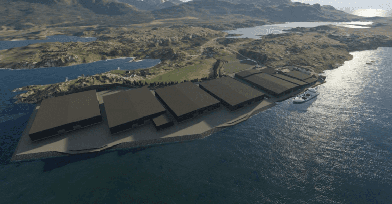 Karvolumet ved Bremnes Seashore sitt settefiskanlegg i Trovåg kan bli mer enn firedoblet