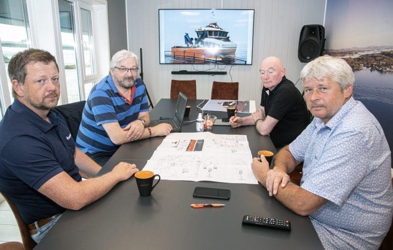 Salthammer Båtbyggeri skal bygge servicebåt for Nærøysund Aquaservice