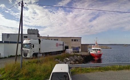 Brann ved Dolmøy Seafood