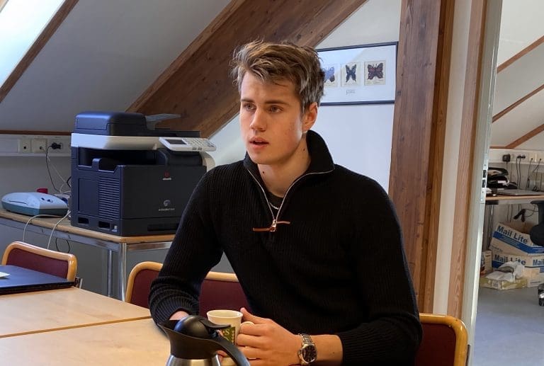 – Jeg er den første lærlingen på Østlandet innenfor akvakultur