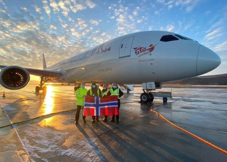 Virgin flyr laks direkte fra Evenes til JFK