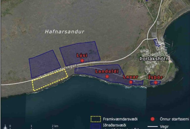 Island planlegger en serie av store landbaserte lakseanlegg