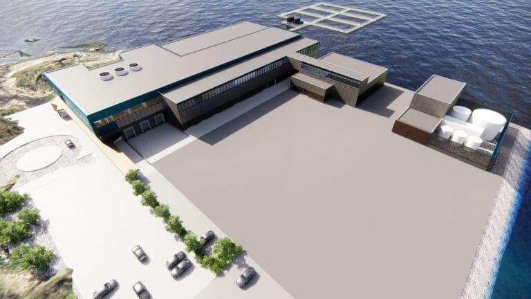 Holmøy Maritime har inngått kontrakt til en halv milliard for bygging av det nye lakseslaketeriet på Sortland