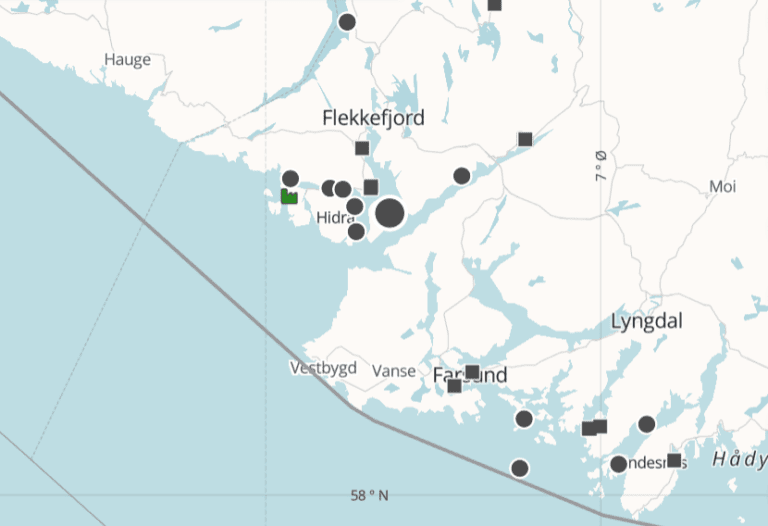 Lakserømming ved Flekkefjord