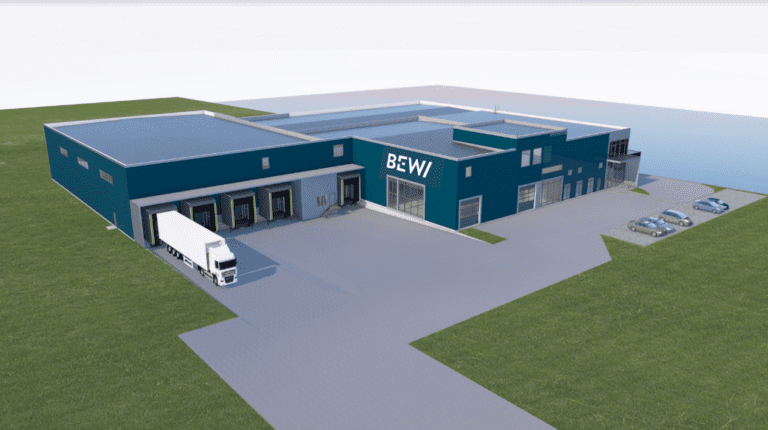Nå har byggearbeidet kommet i gang for BEWIs nye fabrikk på Hitra
