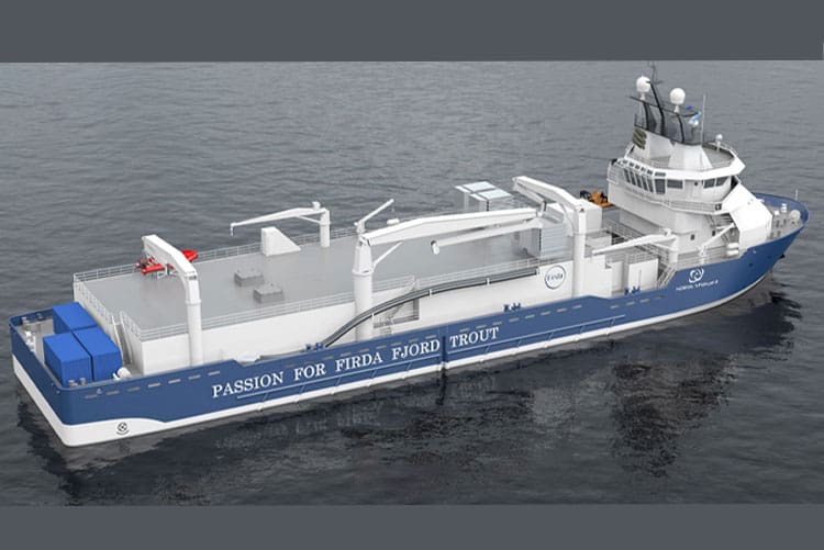 Firda installerer batteripakke på nykonvertert brønnbåt