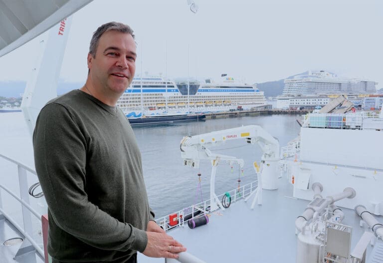 «Gåsø Odin» med pitstop og millimeterjustering i Ålesund