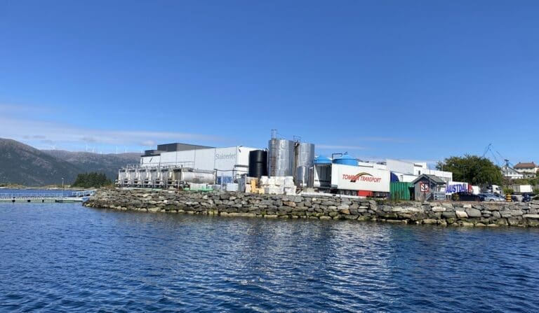 Selv om Slakteriet i Florø har gjort nye investeringer, fortsetter arbeidet med storanlegget
