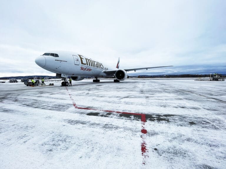 Emirates setter inn cargofly fra Gardermoen, og øker fraktkapasiteten med 45 prosent