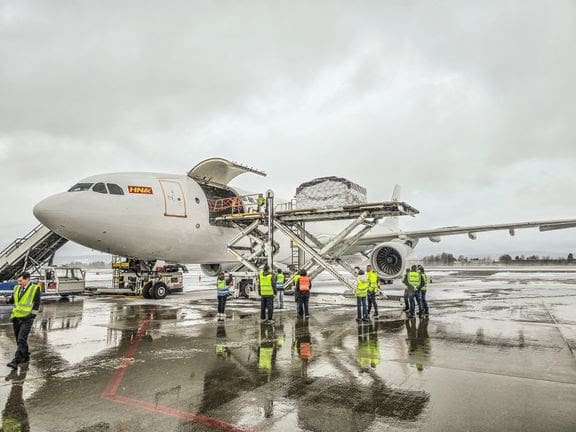 Ny kinesisk sjømat-rute i rute