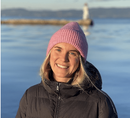 Kaja (23) er et av tre nye fjes ved Havbruksakademiet Nord