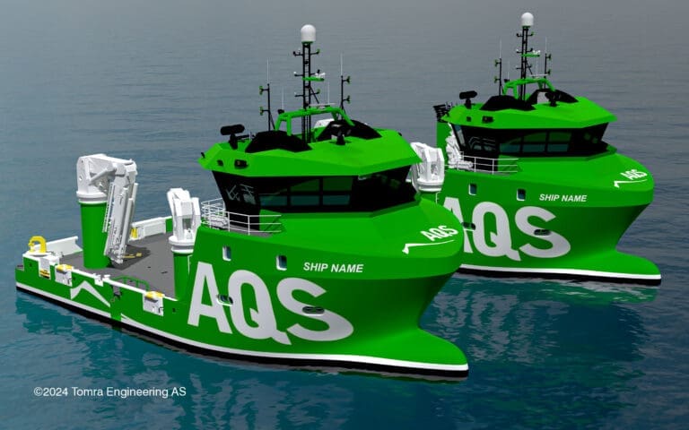 Salthammer leverer to nye servicebåter til AQS