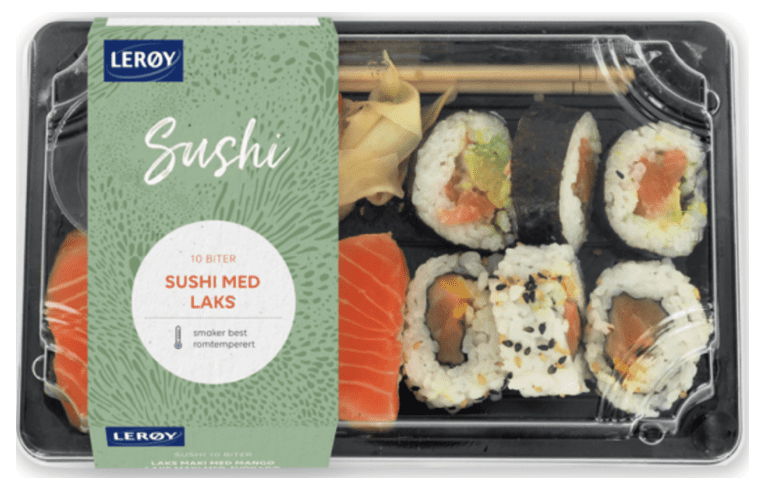 Lerøy må trekke tilbake sushi