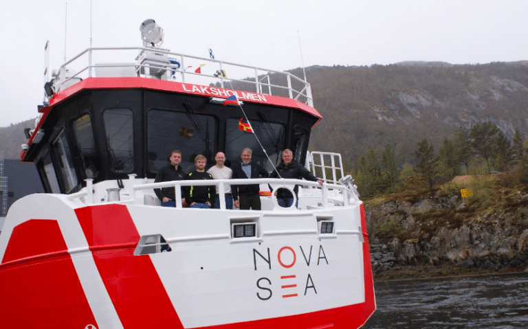 Nytt hybrid arbeidsfartøy overlevert til Nova Sea